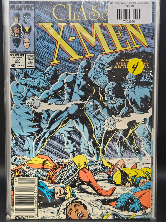 #27n X-Men Classic (1986-1995 Marvel) Classic X-Men