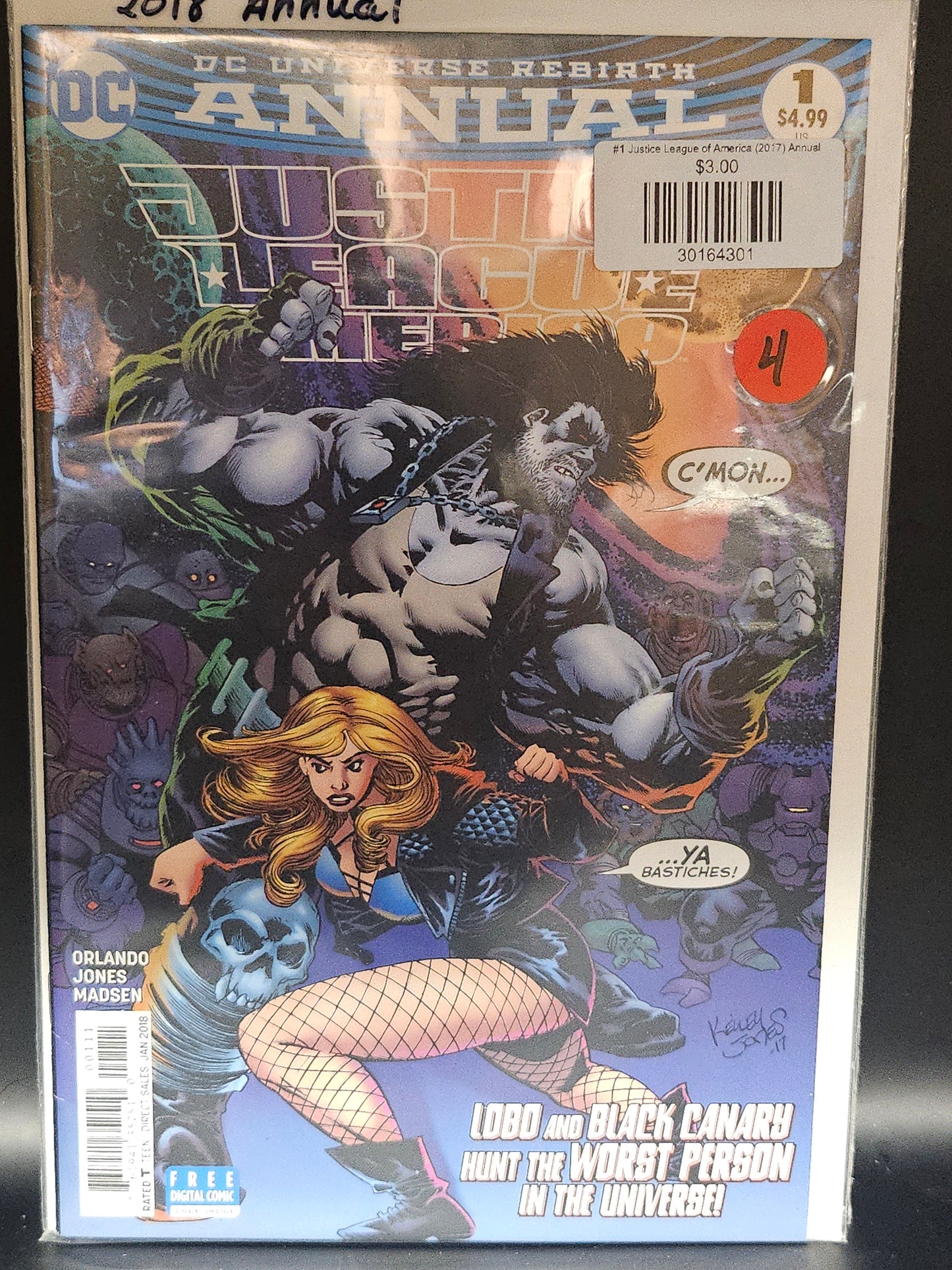 #1 Justice League of America (2017) Annual