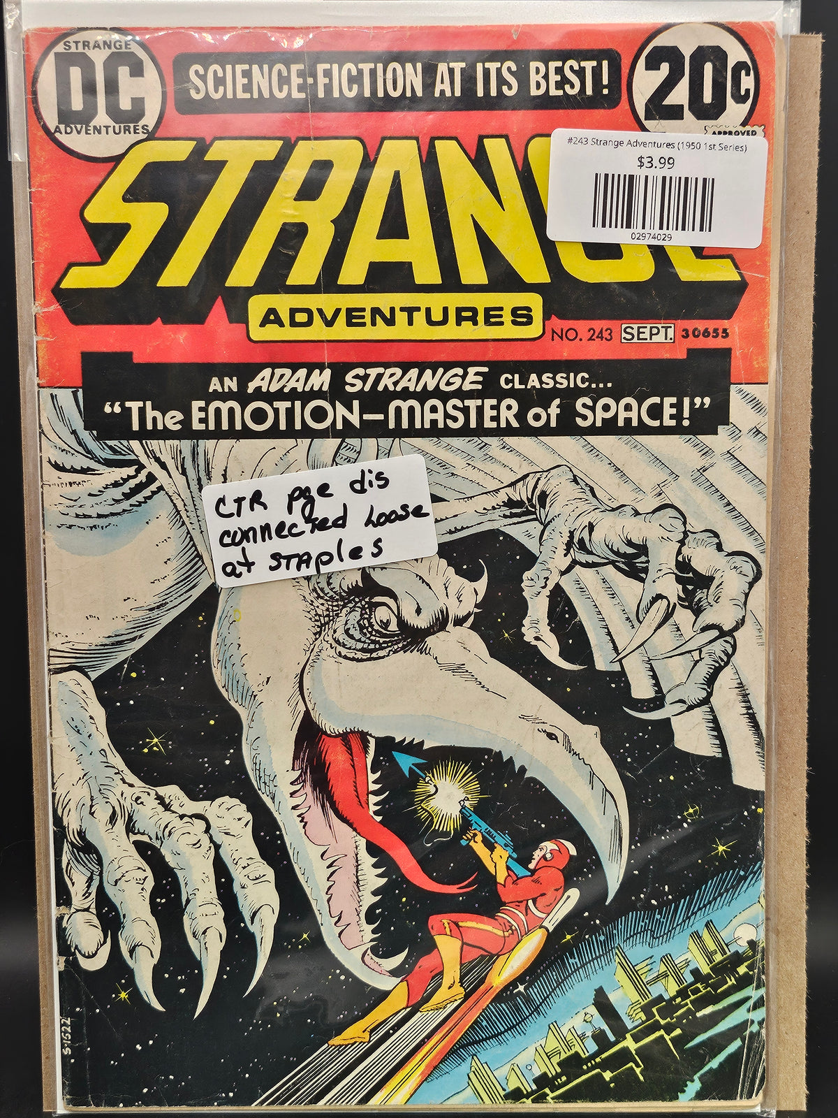 #243 Strange Adventures (1950 1st Series)