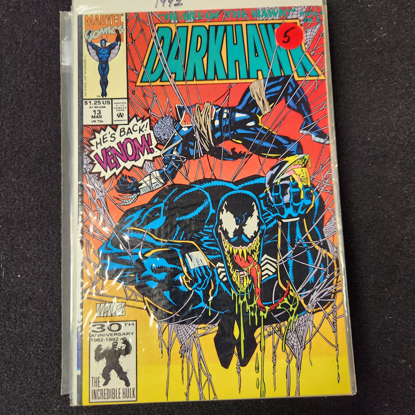 100.100 – #13 – Darkhawk 1992