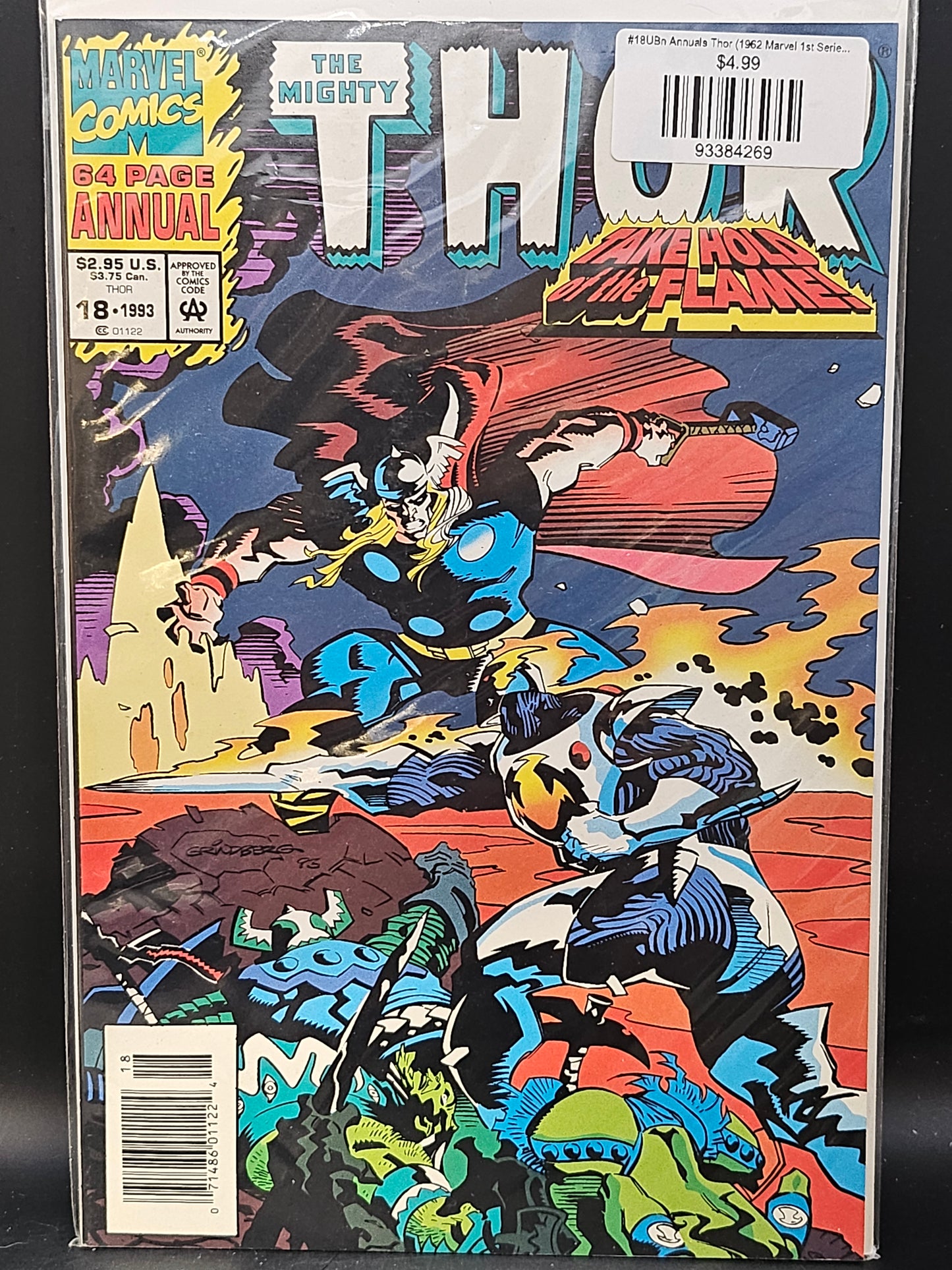#18UBn Annuals Thor (1962 Marvel 1st Series Journey Into Mystery)