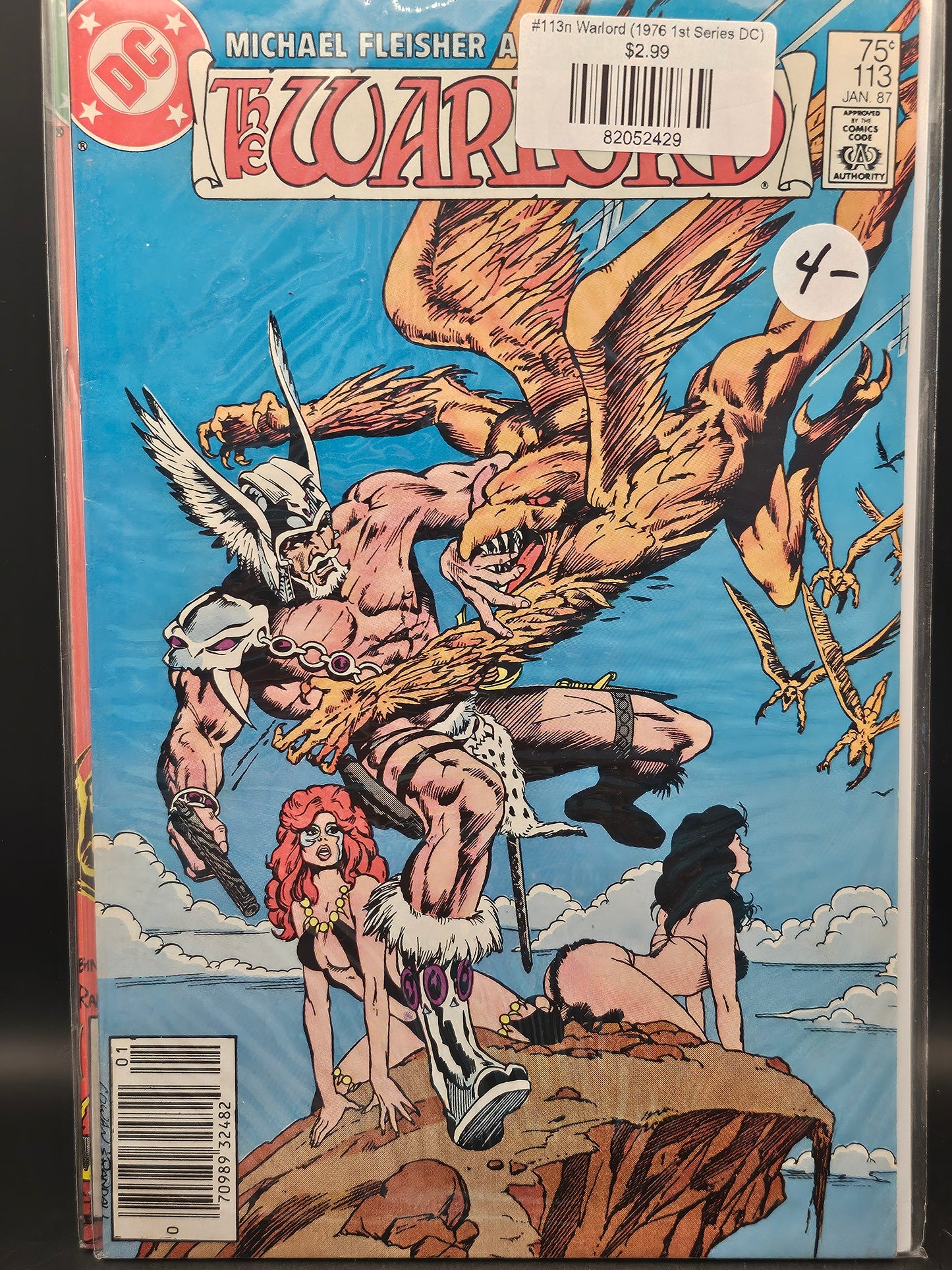 #113n Warlord (1976 1st Series DC)