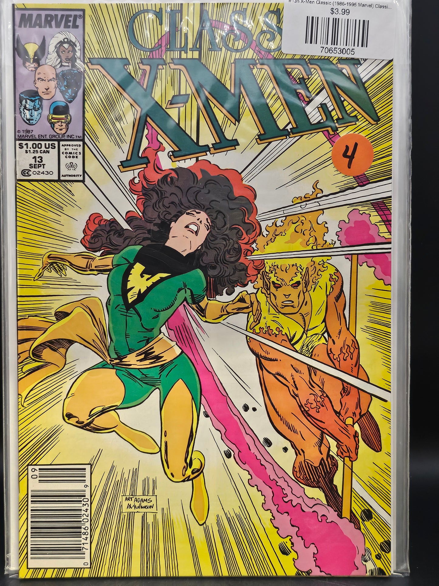 #13n X-Men Classic (1986-1995 Marvel) Classic X-Men