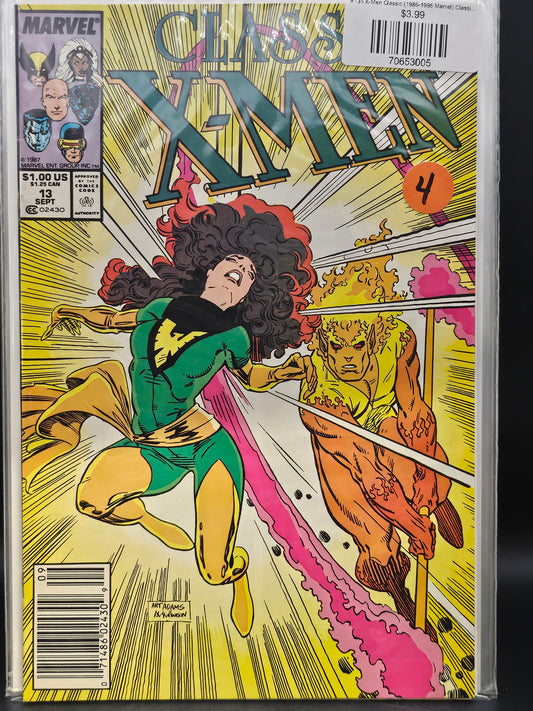 #13n X-Men Classic (1986-1995 Marvel) Classic X-Men