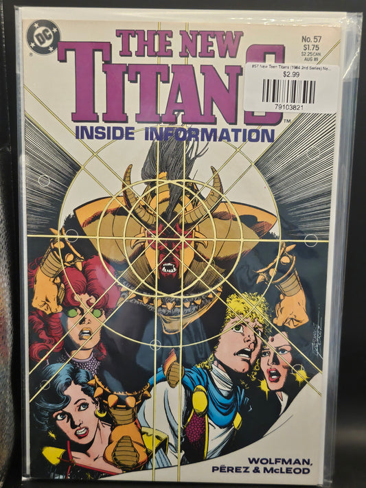 #57 New Teen Titans (1984 2nd Series) New Titans