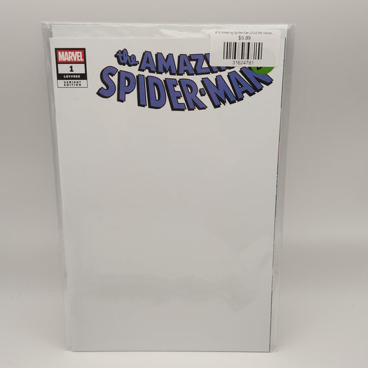 #1B Amazing Spider-Man (2025 8th Series) (Blank Cover)