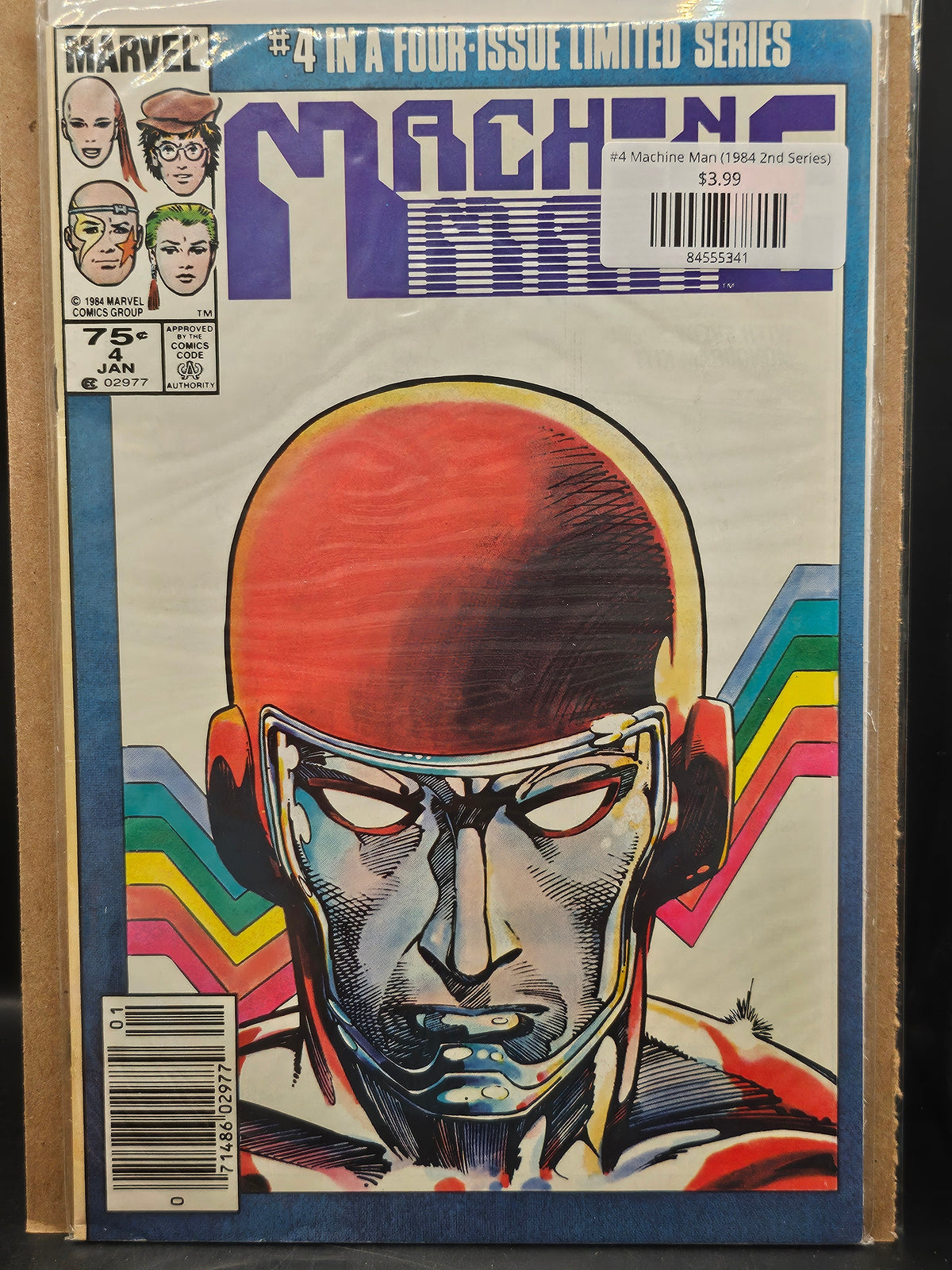 #4 Machine Man (1984 2nd Series)