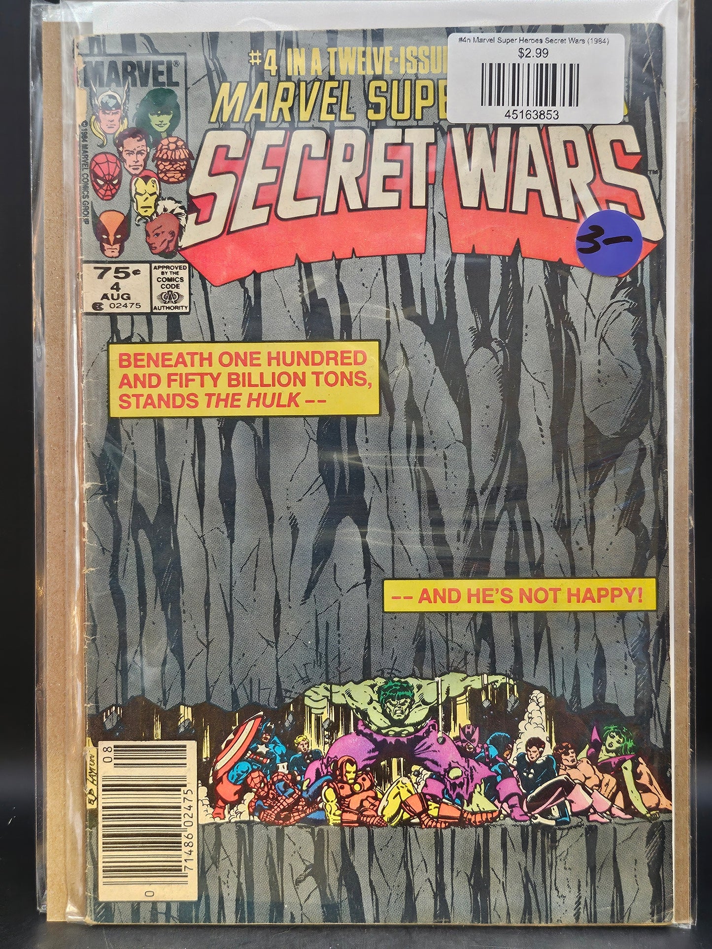 #4n Marvel Super Heroes Secret Wars (1984)