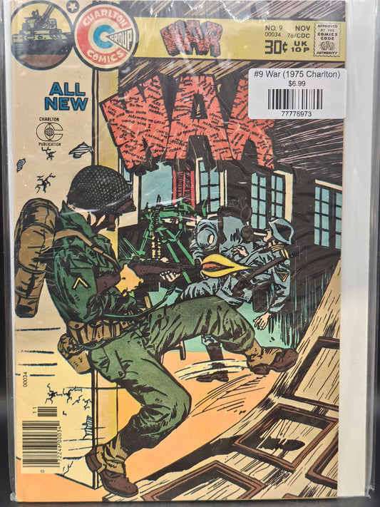 #9 War (1975 Charlton)