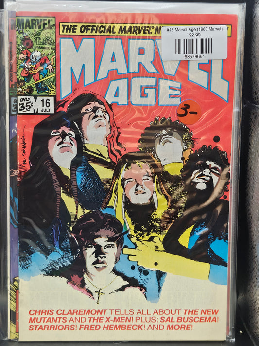 #16 Marvel Age (1983 Marvel)