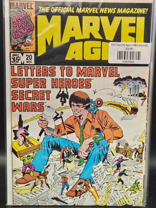 #20 Marvel Age (1983 Marvel)
