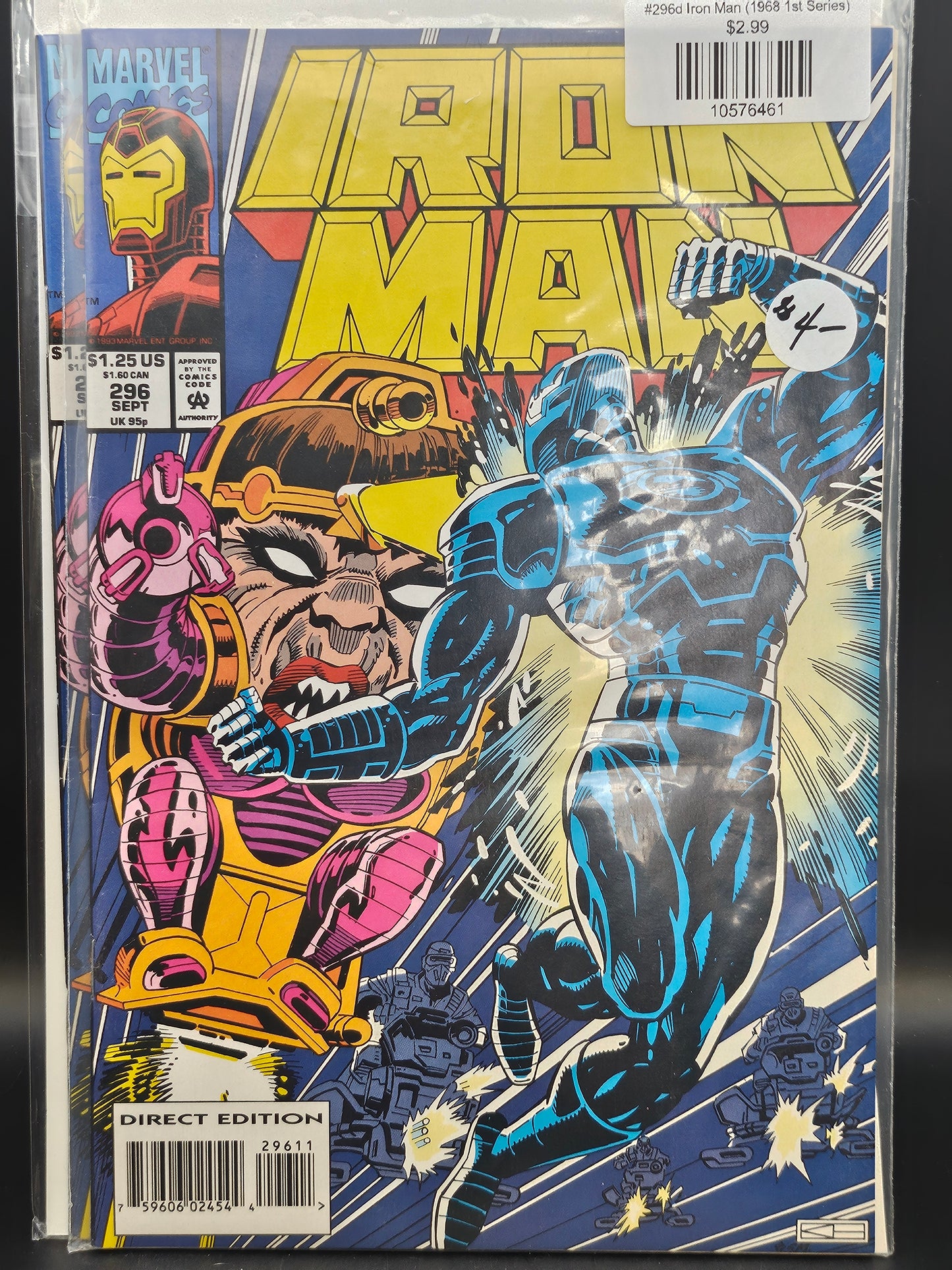#296d Iron Man (1968 1st Series)