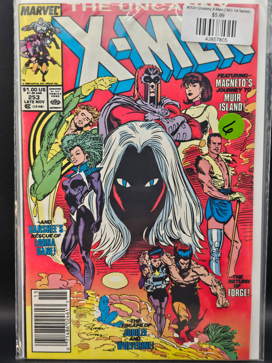 #253n Uncanny X-Men (1963 1st Series)