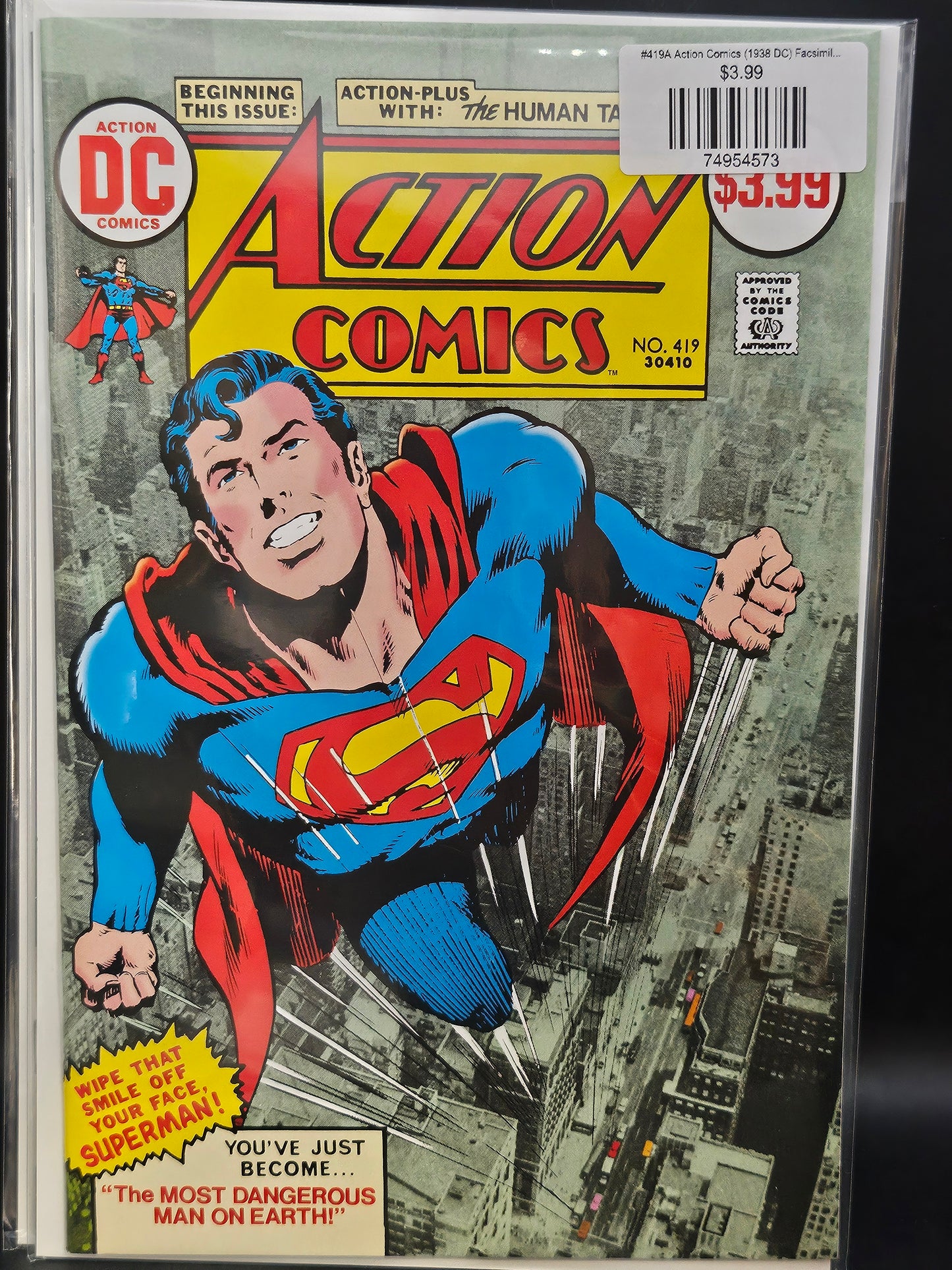 #419A Action Comics (1938 DC) Facsimile Edition