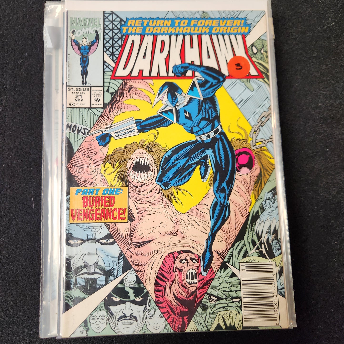 109.111 – Dark Hawk - #21 -1992