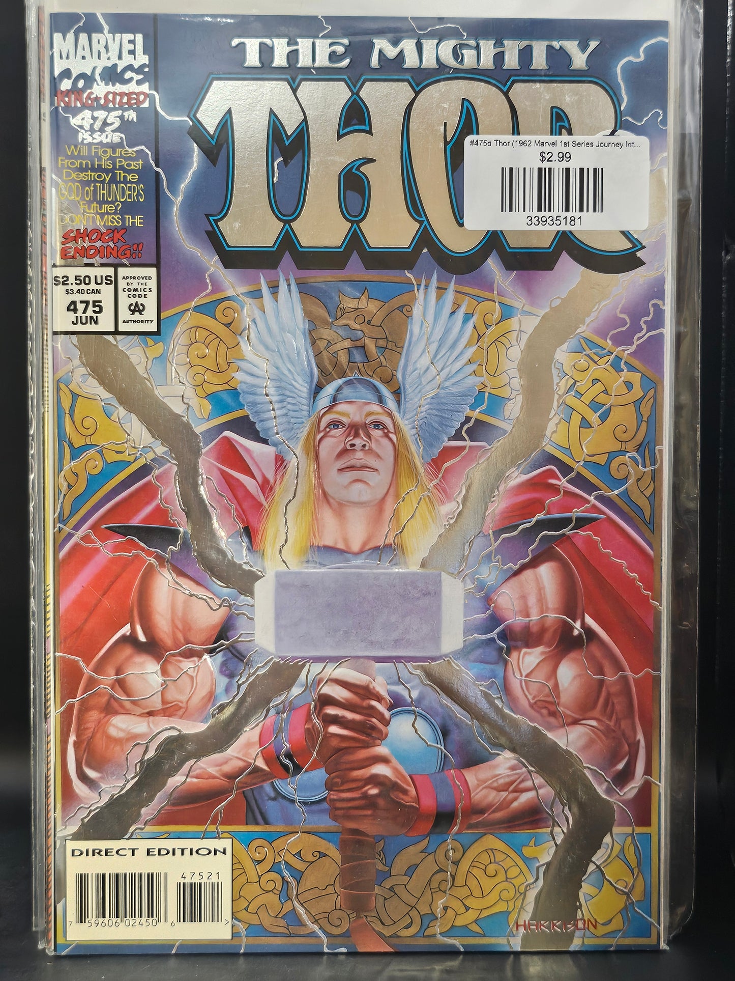 #475d Thor (1962 Marvel 1st Series Journey Into Mystery)