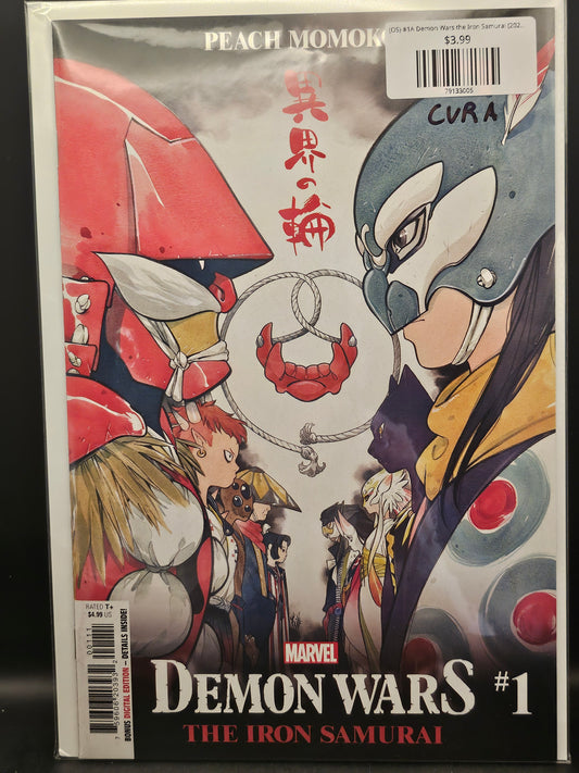 (OS) #1A Demon Wars the Iron Samurai (2022 Marvel)