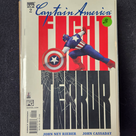 Captain America – Marvel – 2002–2004 – Volume 4 – Ongoing Series – #2