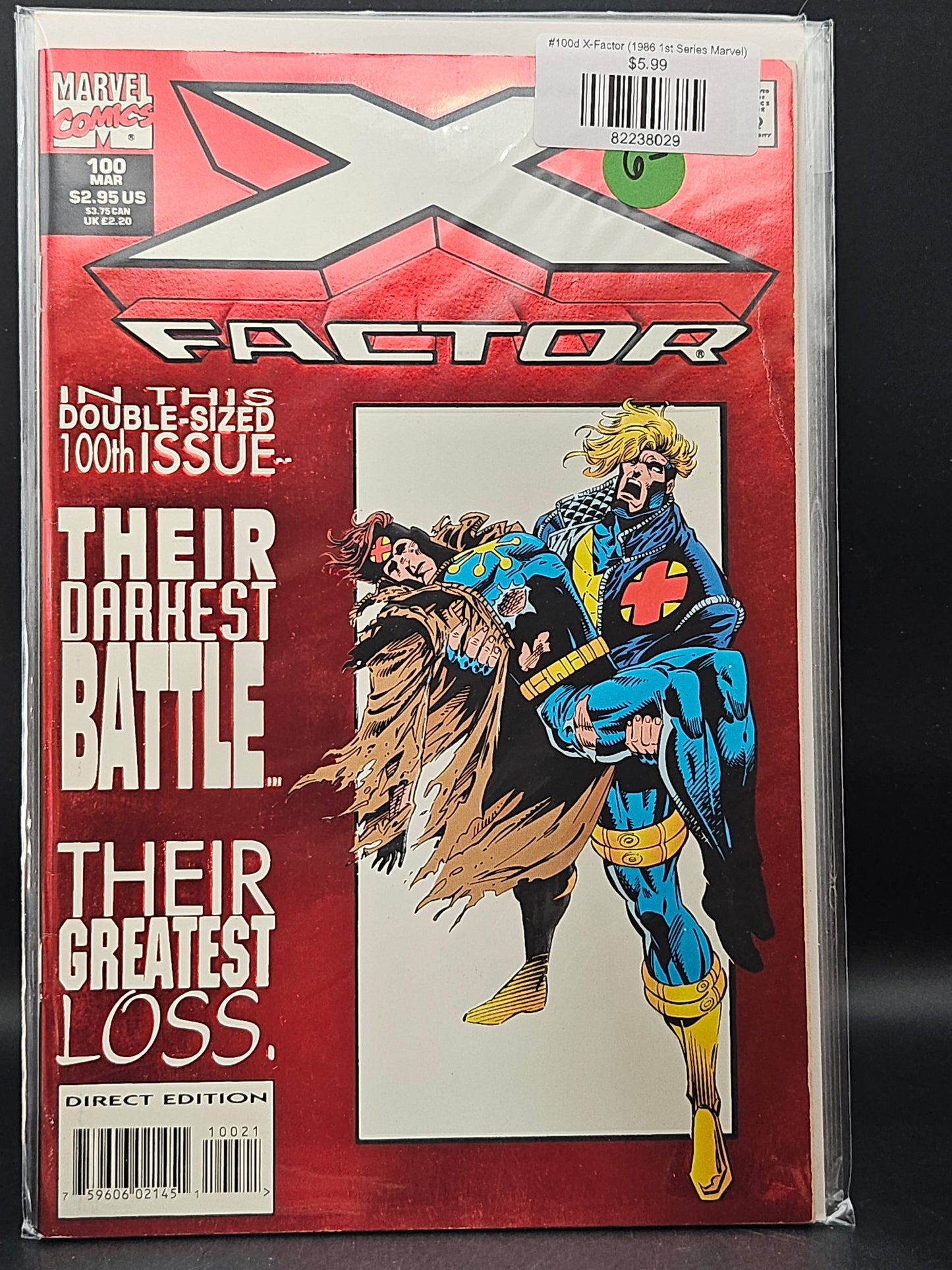 #100d X-Factor (1986 1st Series Marvel)