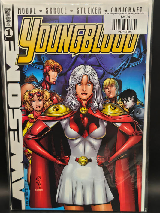 #1H Youngblood (1998 3rd Series) (9.0-9.4, From my research this cover is a very low print run)