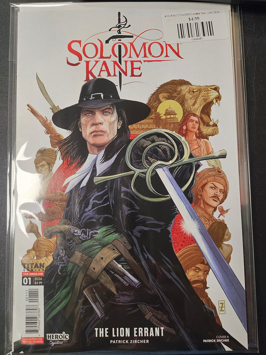 #1A (Patch) SOLOMON KANE THE LION ERRANT (OF 4 PATCH ZIRCHER MR)