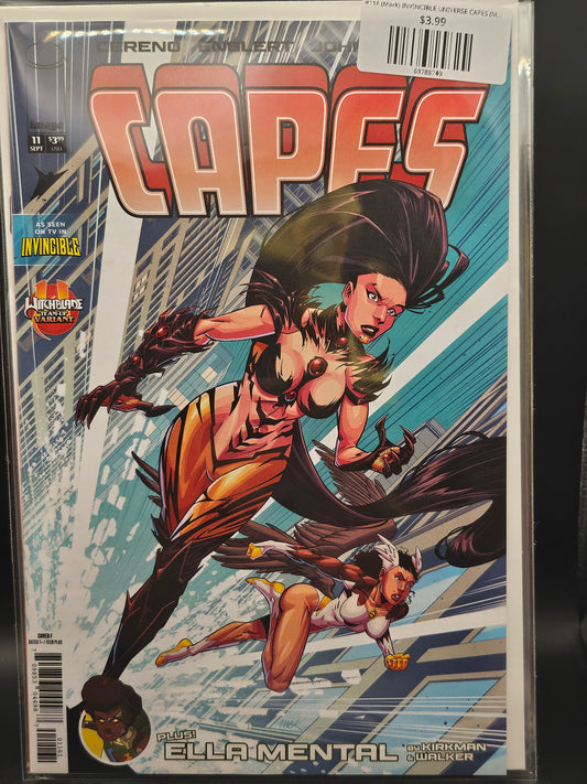 #11F (Mark) INVINCIBLE UNIVERSE CAPES (MARK ENGLERT WITCHBLADE TEAM UP VAR)