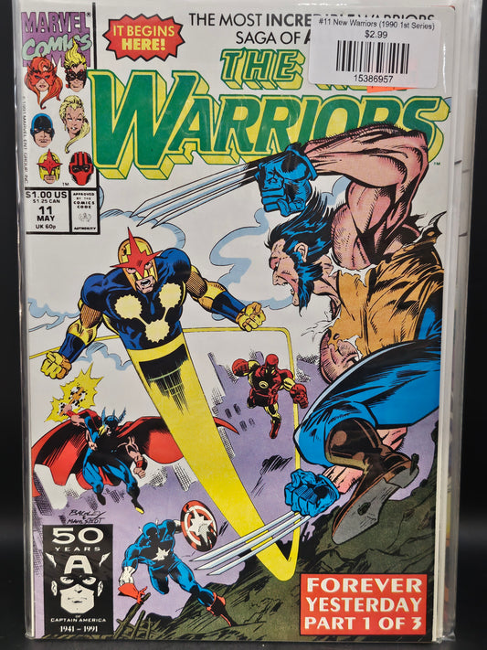 #11 New Warriors (1990 1st Series)