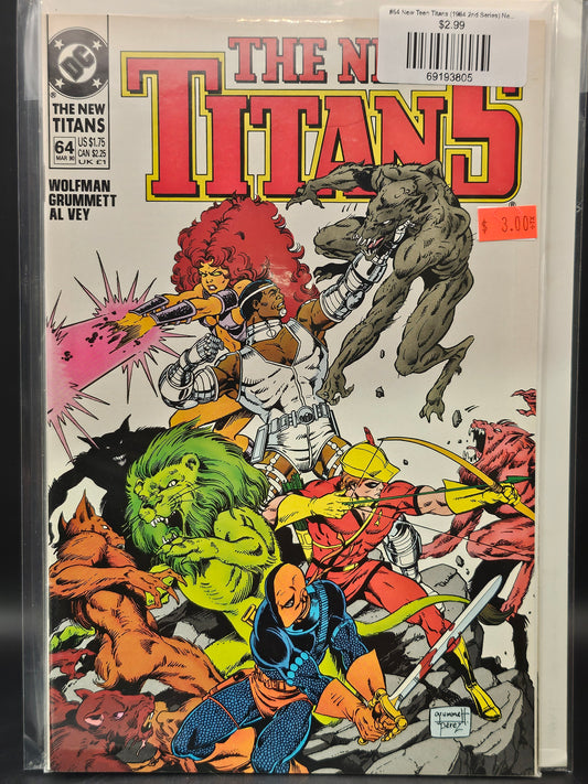 #64 New Teen Titans (1984 2nd Series) New Titans