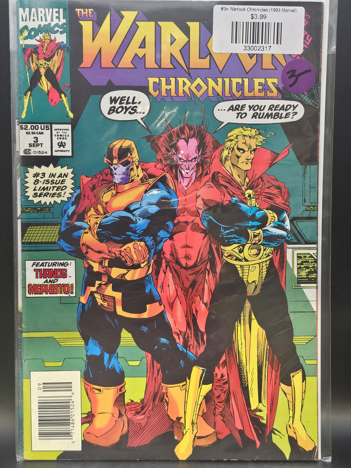 #3n Warlock Chronicles (1993 Marvel)