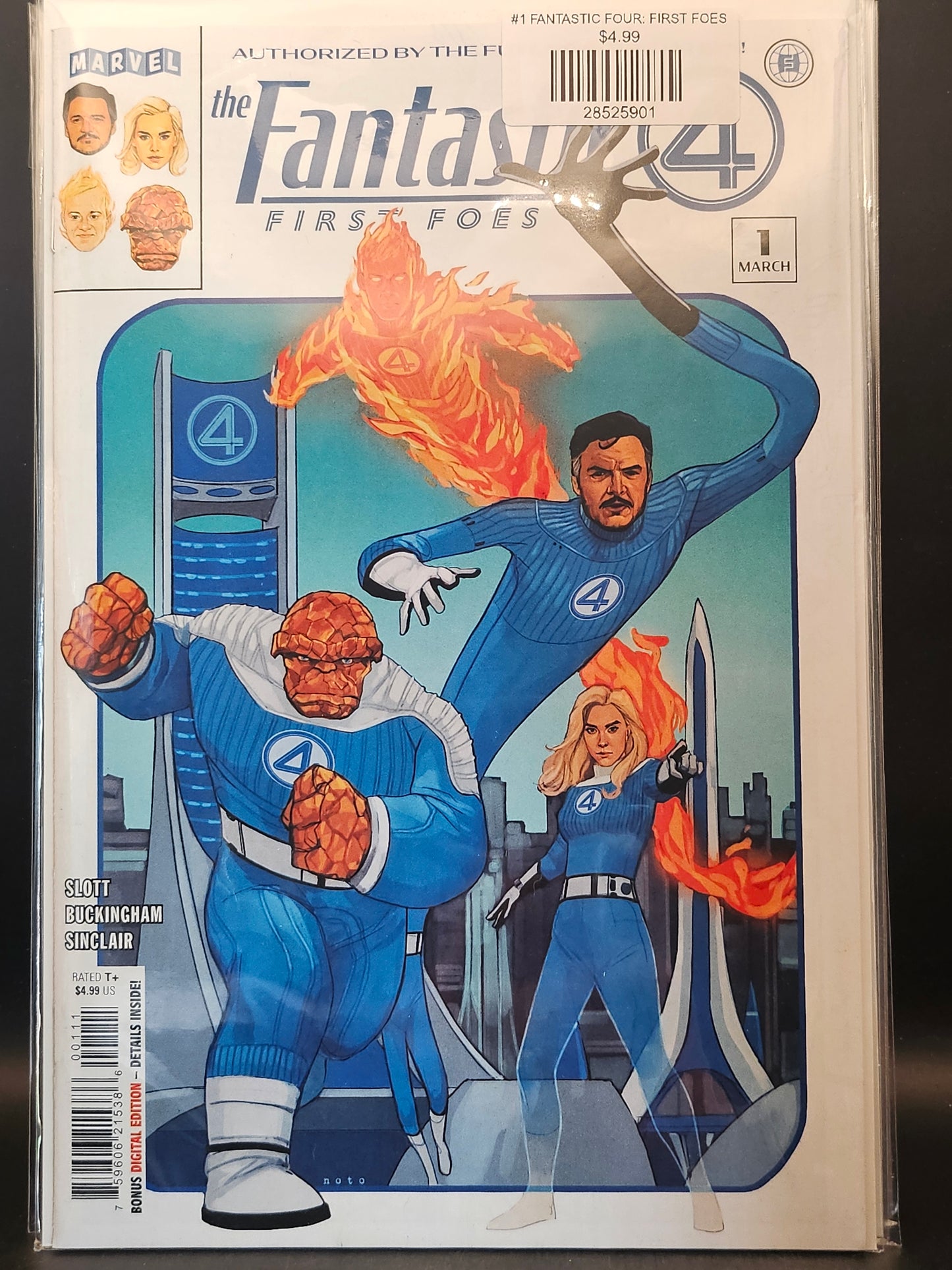 #1 FANTASTIC FOUR: FIRST FOES