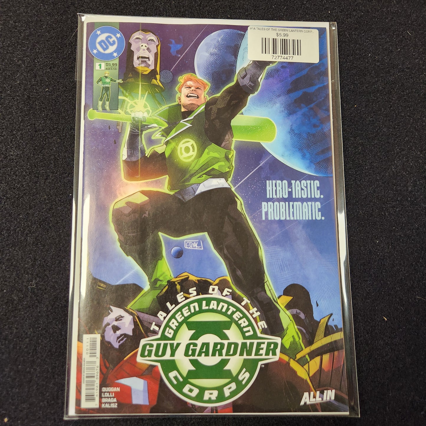 #1A TALES OF THE GREEN LANTERN CORPS GUY GARDNER (ONE SHOT) EDWIN GALMON (ONE SHOT)