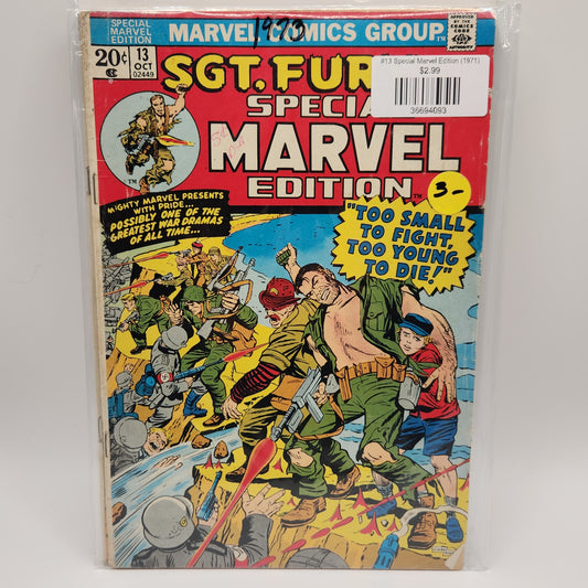 #13 Special Marvel Edition (1971)