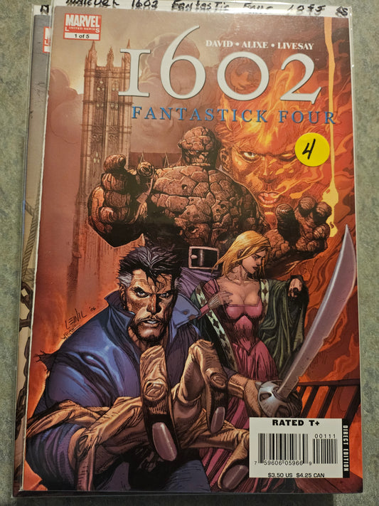 100.107 Fantastic Four – #1 of 5 – LS – 1602
