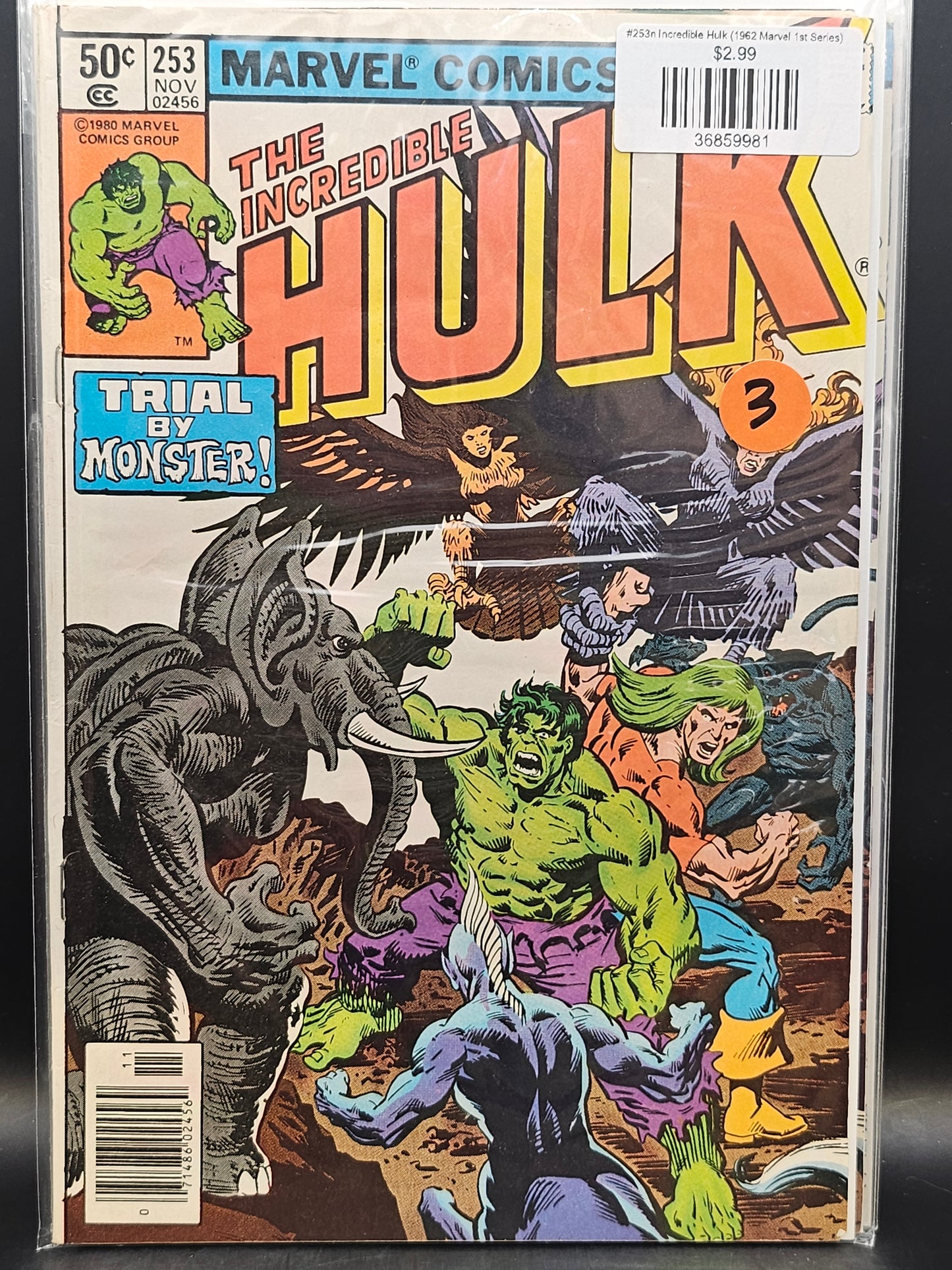 #253n Incredible Hulk (1962 Marvel 1st Series)