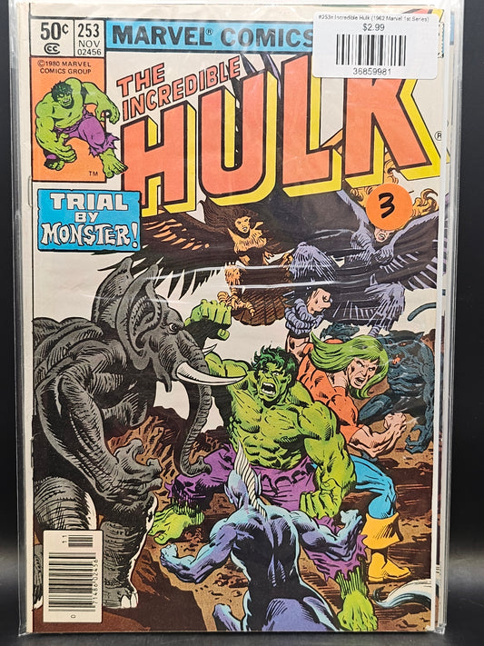 #253n Incredible Hulk (1962 Marvel 1st Series)