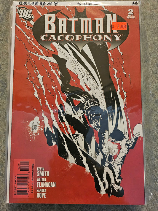 Batman: Cacophony – DC Comics – (2008–2009) – Volume 1 – Limited Series – #2 of 3 - Cover A