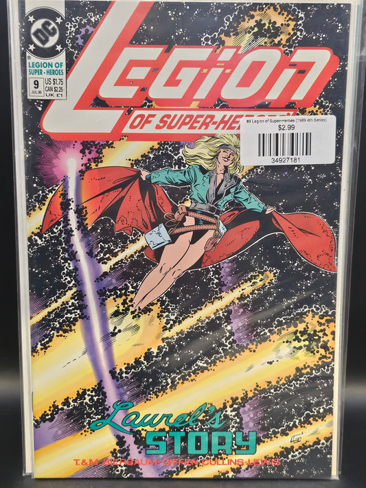 #9 Legion of Super-Heroes (1989 4th Series)