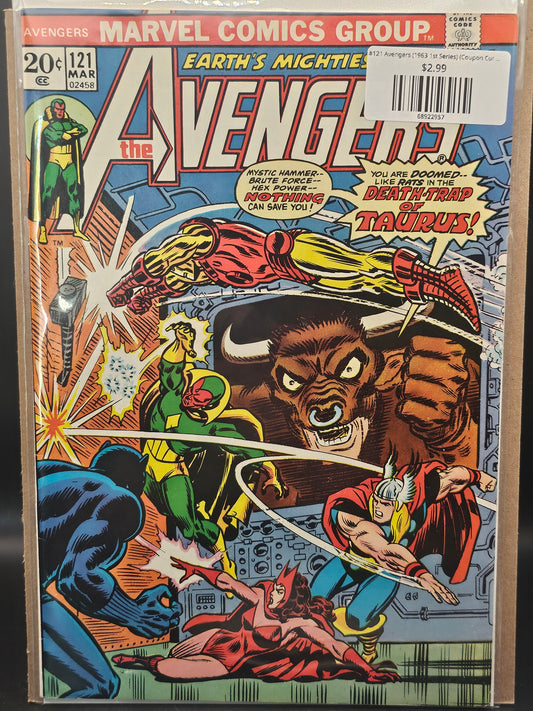 #121 Avengers (1963 1st Series) (Coupon Cut out, does NOT interrupt story)