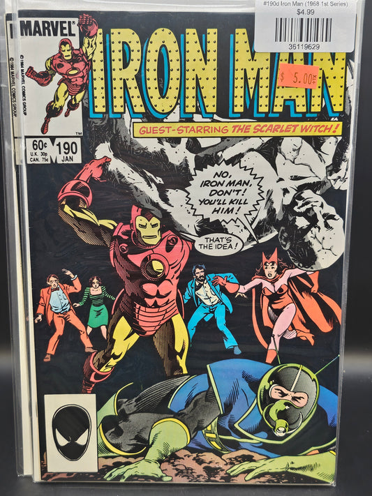#190d Iron Man (1968 1st Series)