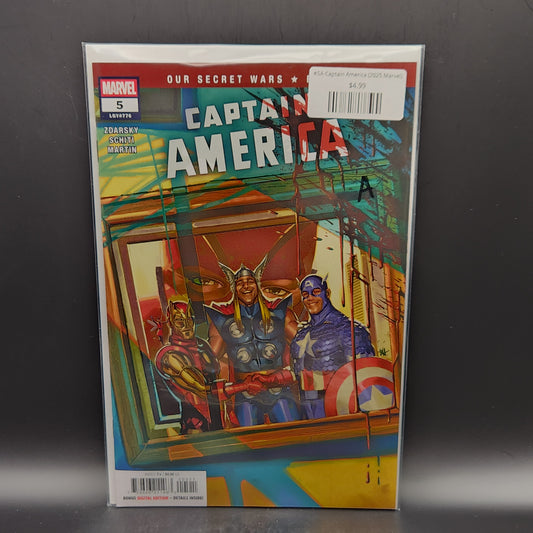 #5A Captain America (2025 Marvel)