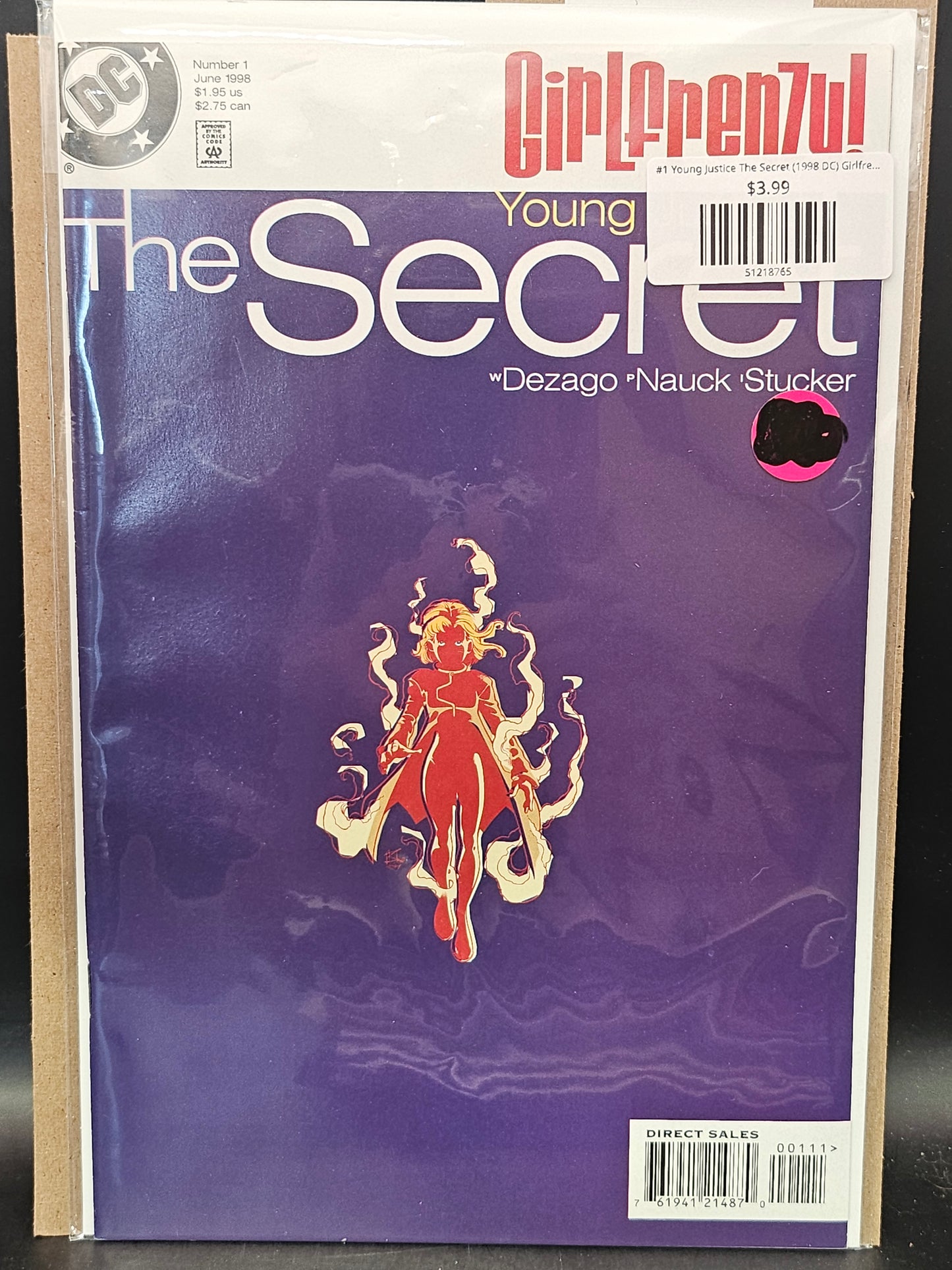 #1 Young Justice The Secret (1998 DC) Girlfrenzy!