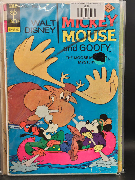 #102 Mickey Mouse (1953-1987 Dell/Gold Key/Gladstone)