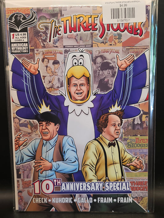#1A (Fraim) THREE STOOGES AMERICAN MYTHOLOGY 10TH ANNIVERSARY (FRAIM BROTHERS)