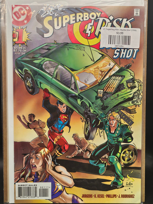 #1 Superboy Risk Double-Shot (1998)