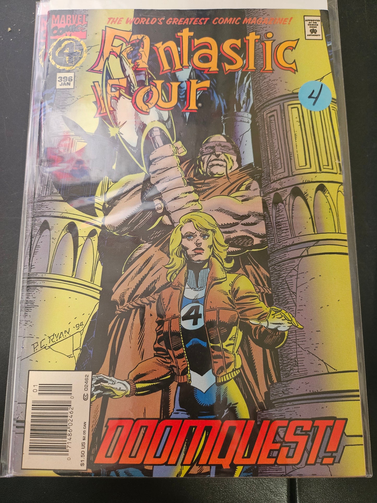 103.119 – Fantastic Four - #396 -1961-95