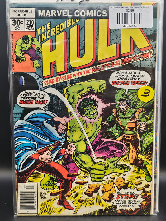 #210 Incredible Hulk (1962 Marvel 1st Series)