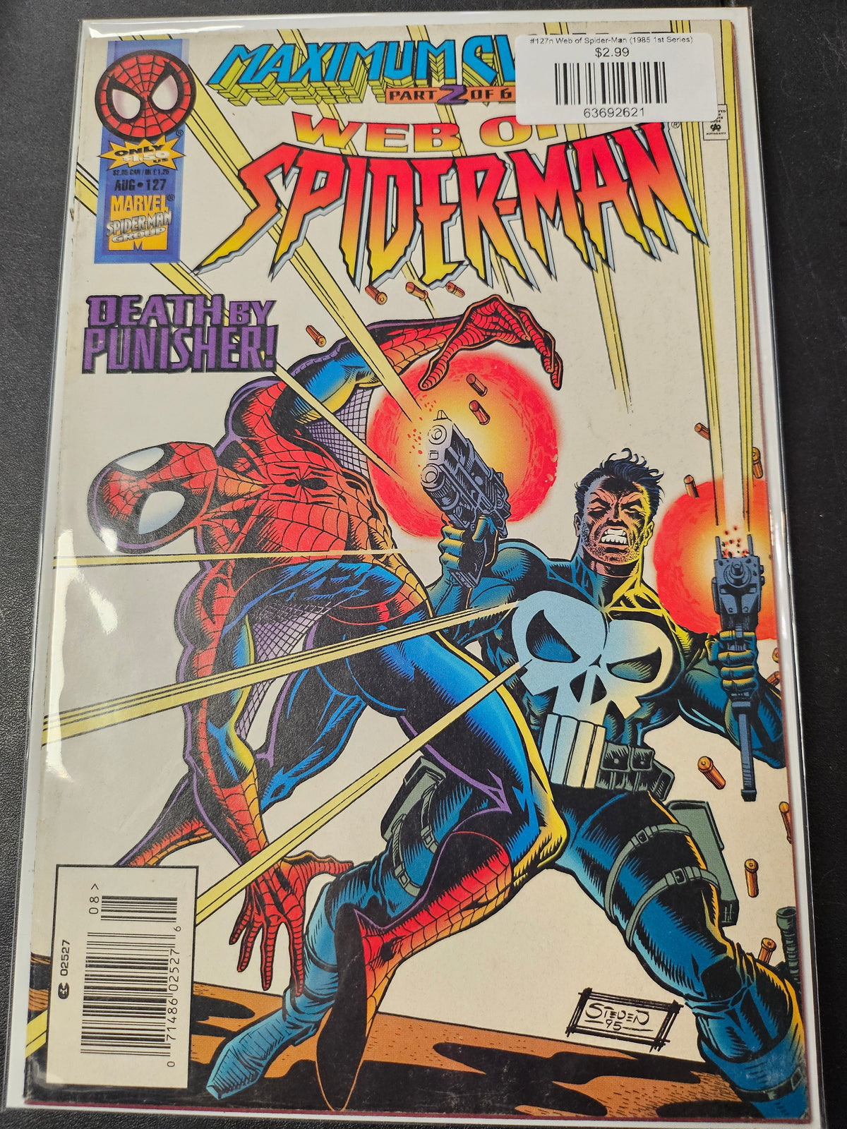 #127n Web of Spider-Man (1985 1st Series)