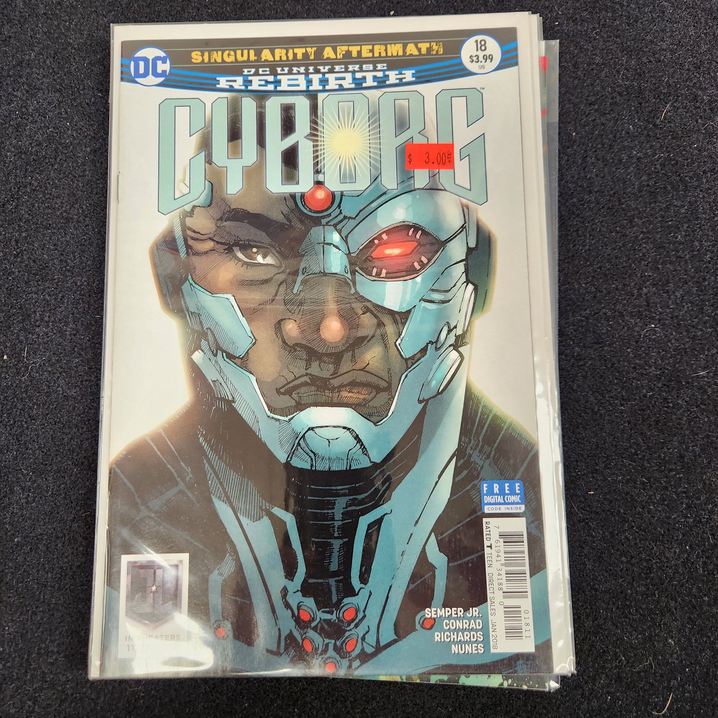 108.117 – Cyborg Rebirth - #18 -2018