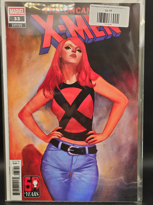 #33 (Meghan) UNCANNY X-MEN (MEGHAN HETRICK MARY JANE WATSON VARIANT)
