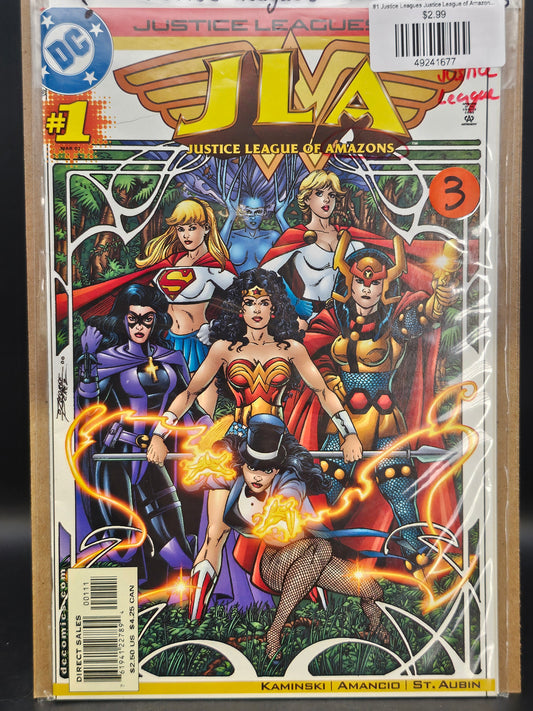 #1 Justice Leagues Justice League of Amazons (2001)